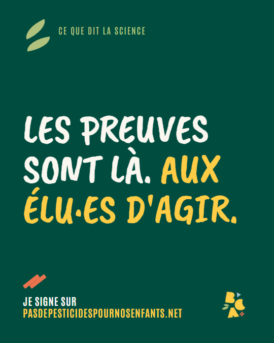 Les preuves sont là.