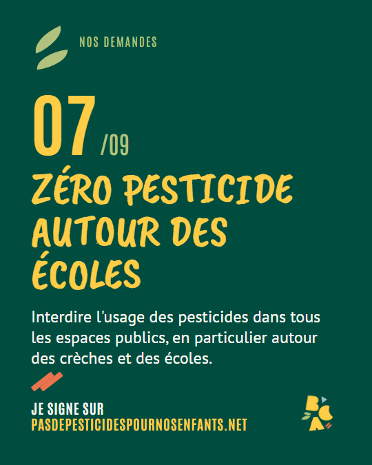 07. Zéro pesticide autour des écoles